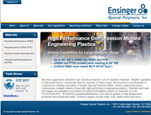Tablet Screenshot of ensingerspi.com